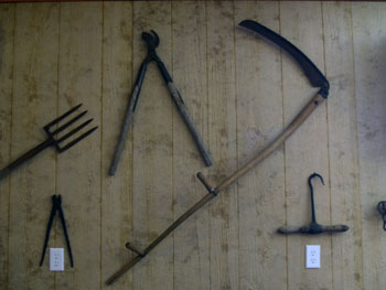 antique farm implements
